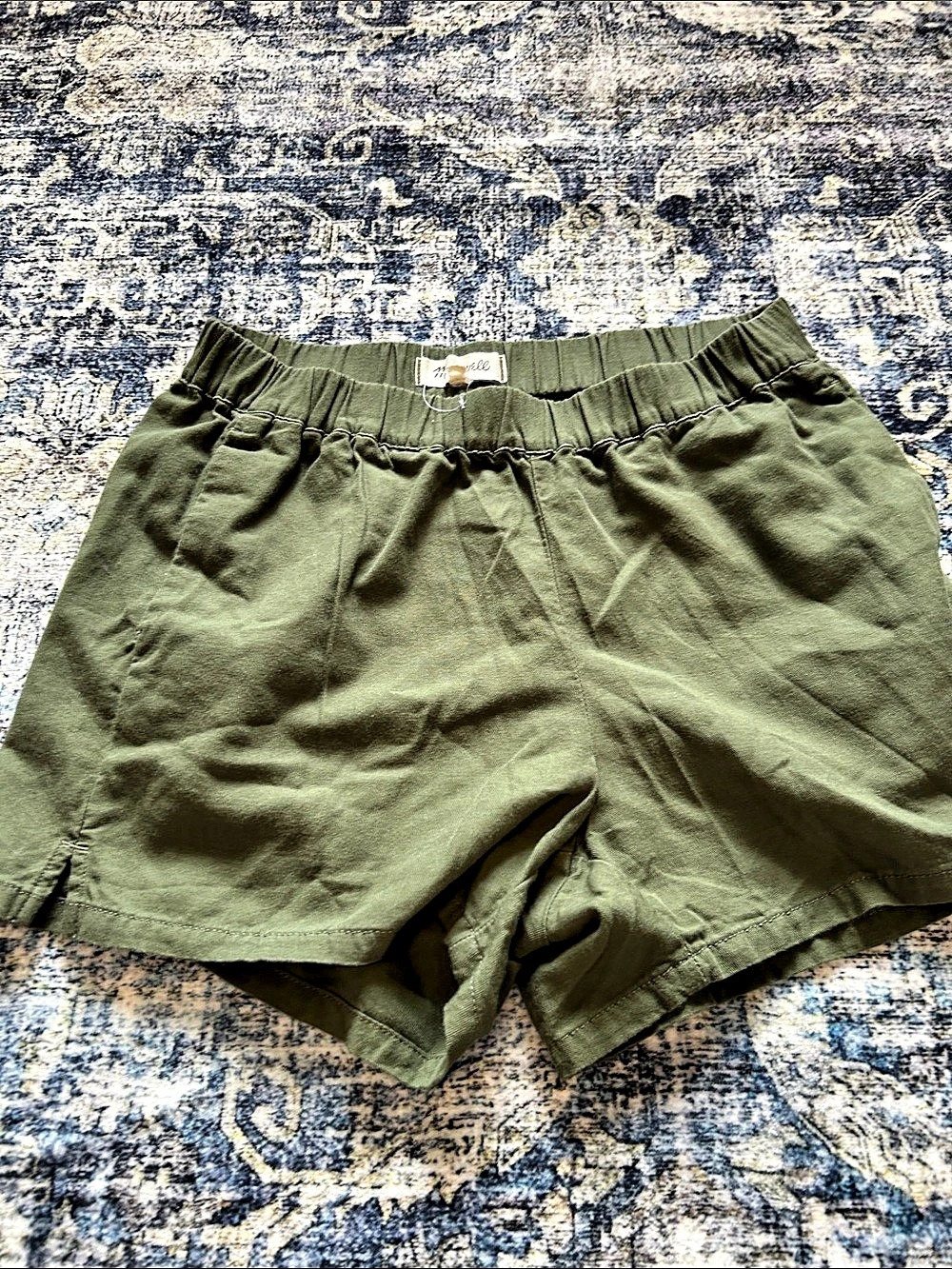 Madswell Women's Green High-Waist Shorts